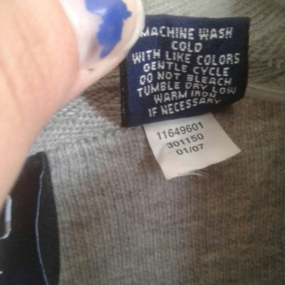 Gap Cotton Partial Zip Jacket, Size XL (12) - Picture 6 of 8